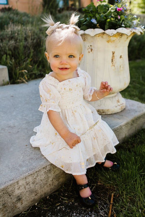 Baby Cosette Dress Set in Red - FINAL SALE