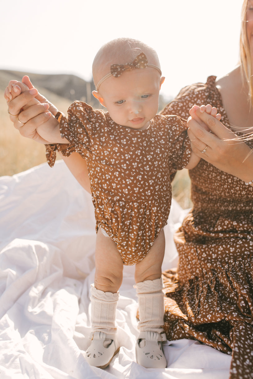 Baby Amber Floral Romper