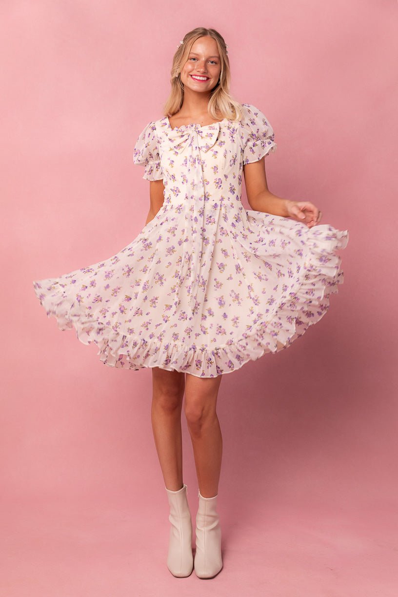 ROLLA'S Ivy Floral Sophie Dress - Pink – shopthecollector