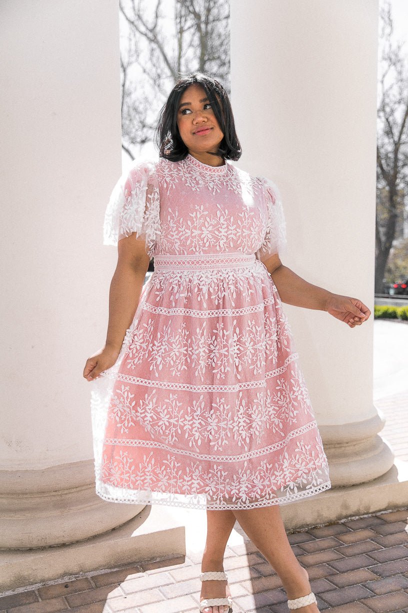 Sicily Dress with Flutter Sleeves - FINAL SALE – Ivy City Co