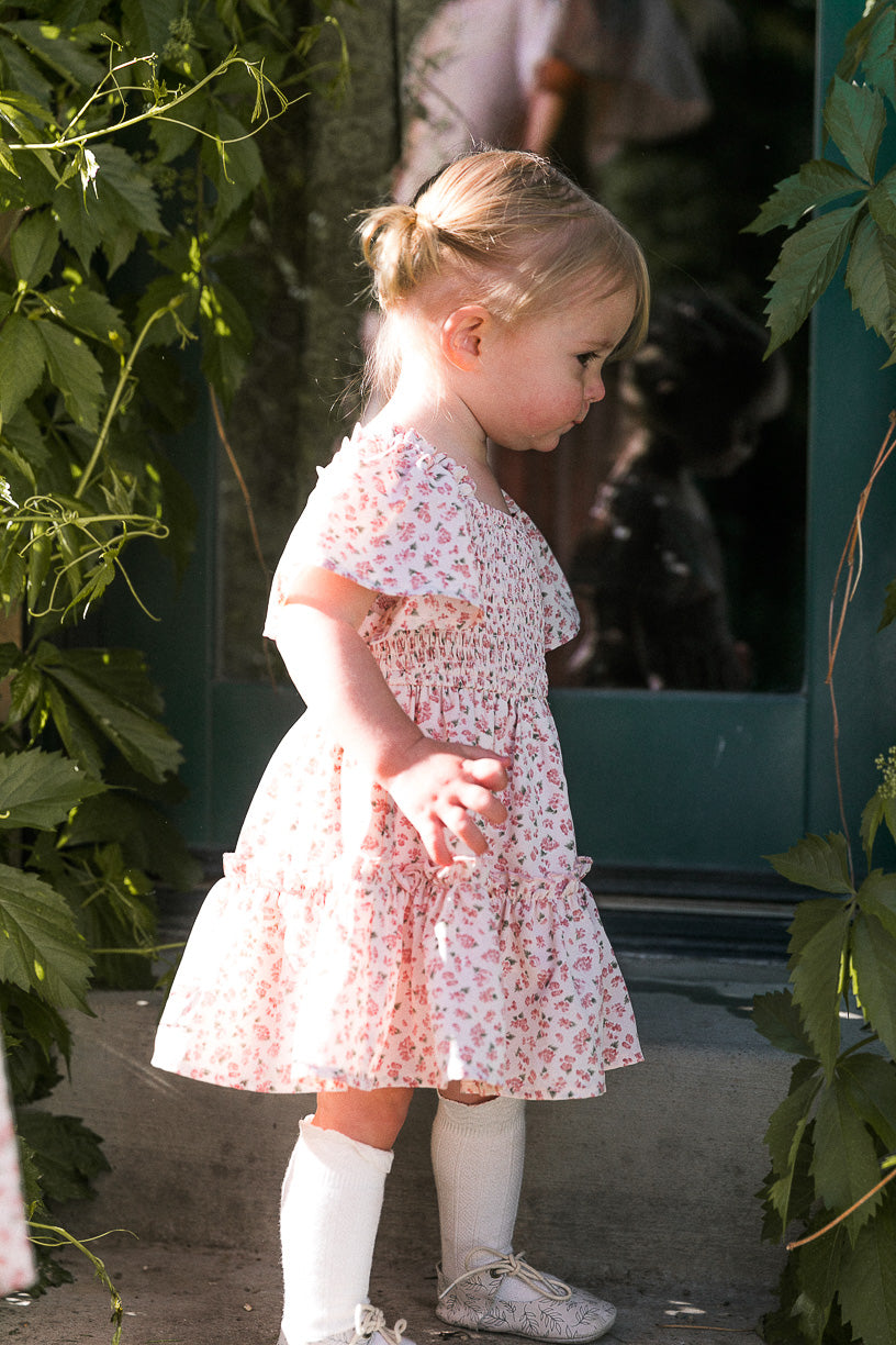 Baby Sweet Posie Dress Set in Pink - FINAL SALE – Ivy City Co