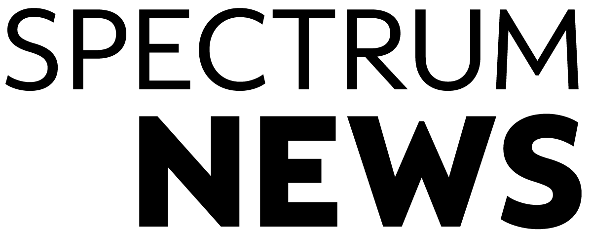 'Spectrum News' text logo in bold black letters.
