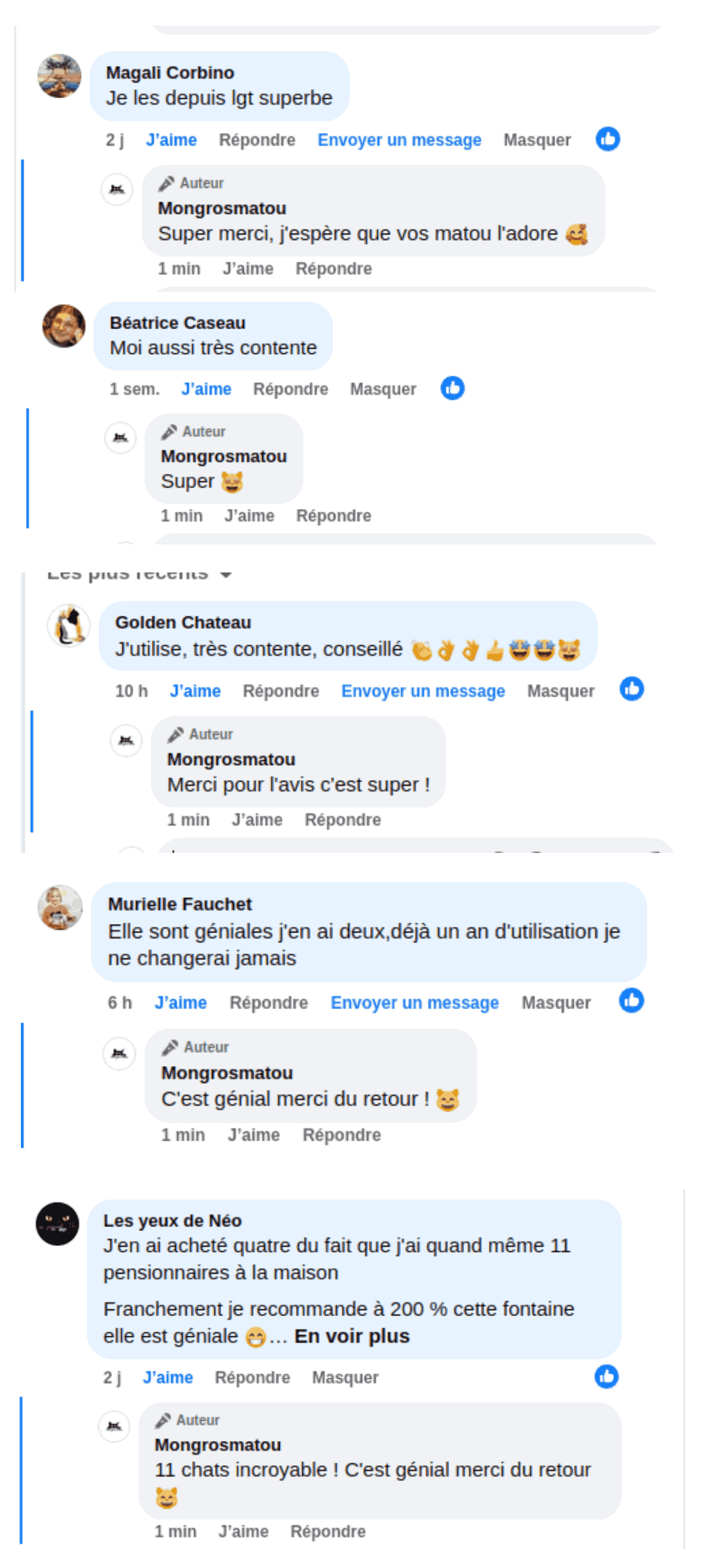 Ce sont eux qui en parlent le mieux...