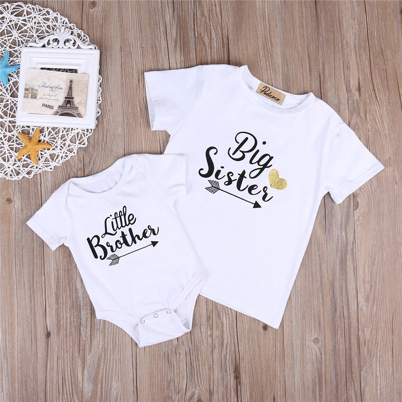 big sister shirt little brother onesie