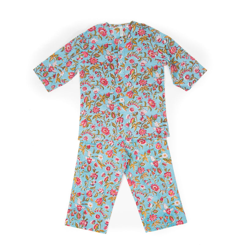 Anokhi Pyjama - Chinese Vine Blue – MEKKO HOMEWARES