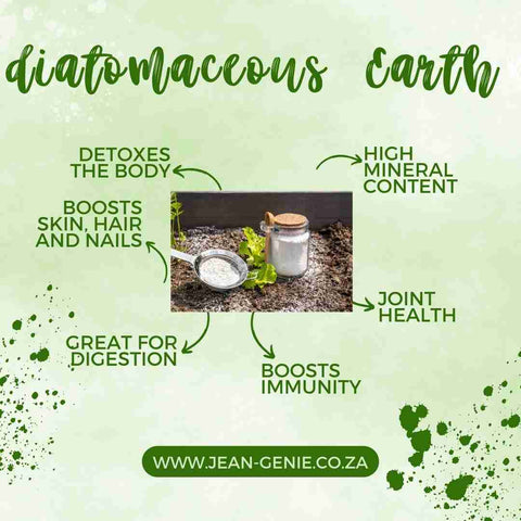 Natures health supplement diatomaceous earth