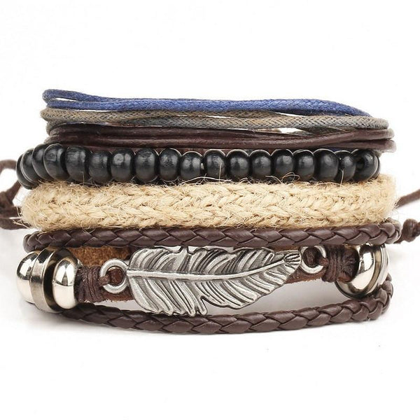 NOMAD Leather Bracelet Series – The Dragon Shop