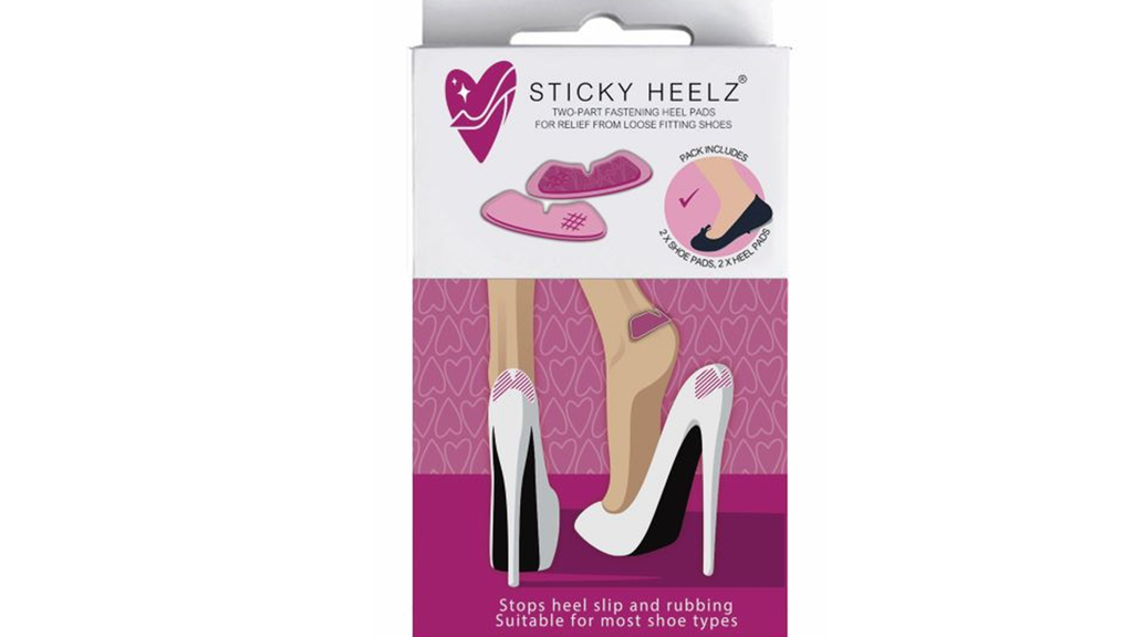 sticky heel pads