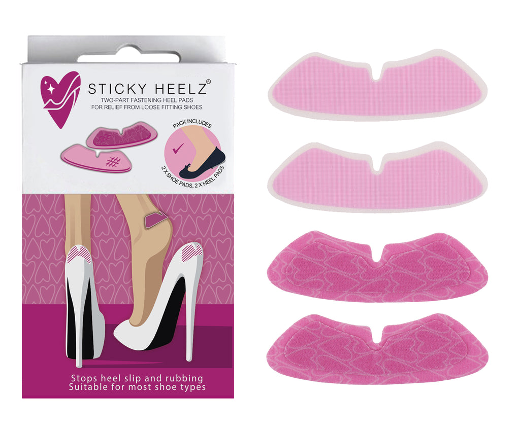 Buy 4 small packs of Sticky Heelz at 