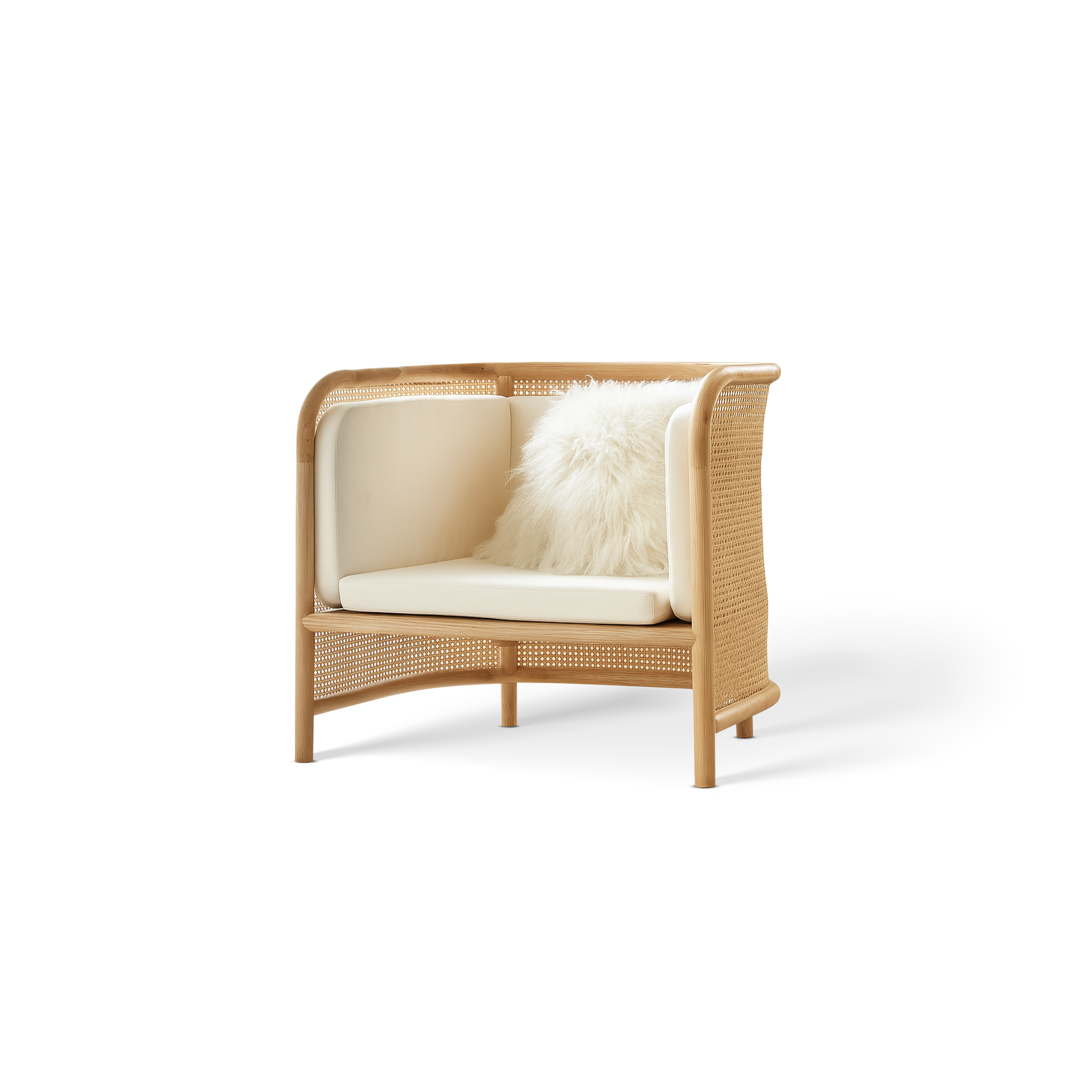 Breeze Rattan Cushioned Armchair