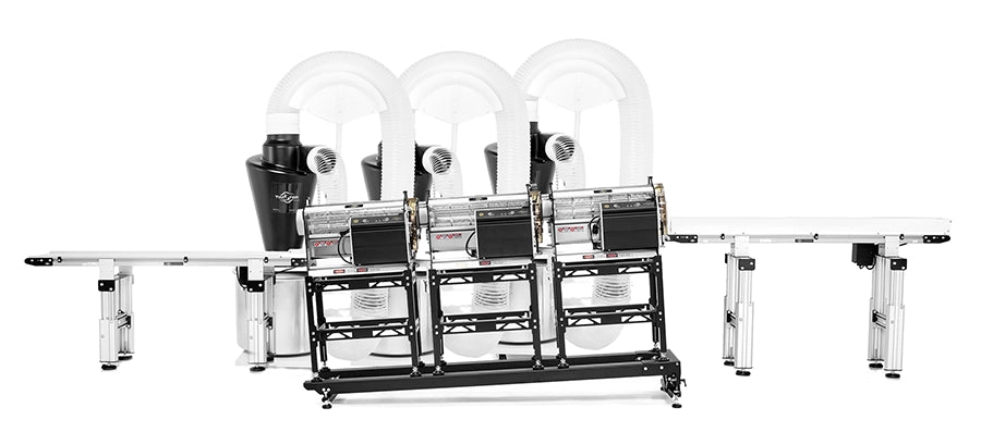 Triple T4 with Converys and Rails