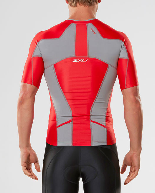 fritid heldig velordnet 2XU Compression Sleeved Tri Top - Men's – all3sports