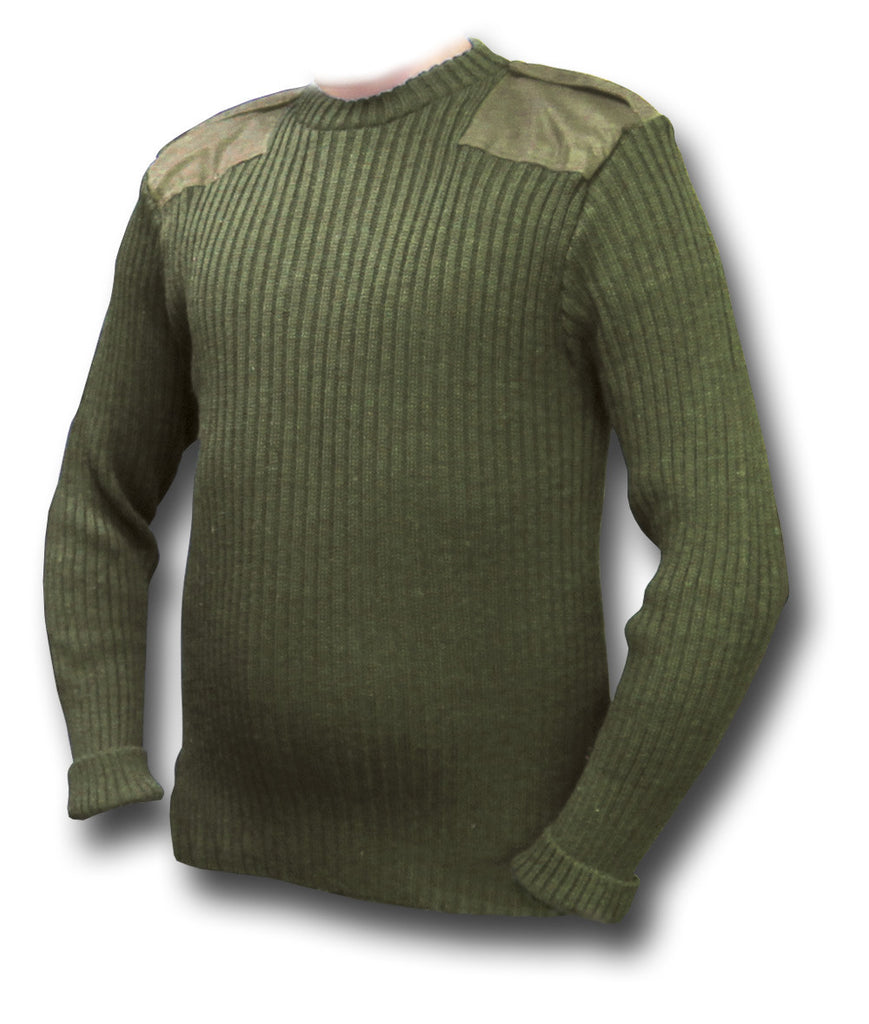 ARMY WOOLLY PULLY | Silvermans