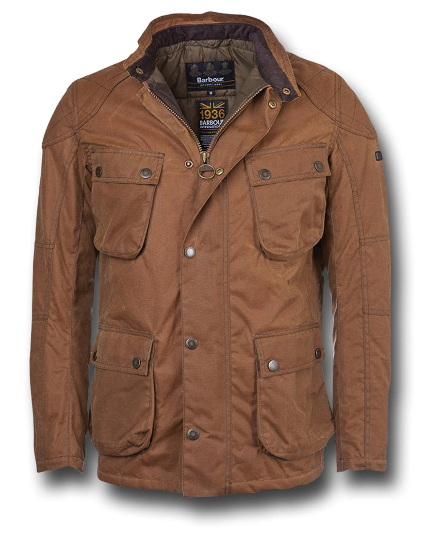 barbour international jacket brown 