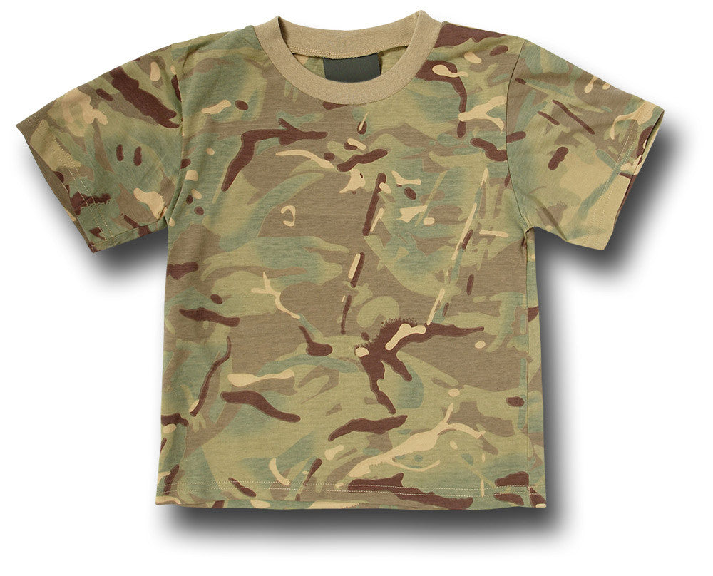 camouflage t shirt for kids