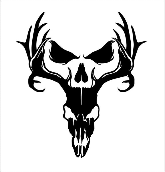 Deer Skull hunting decal – North 49 Decals