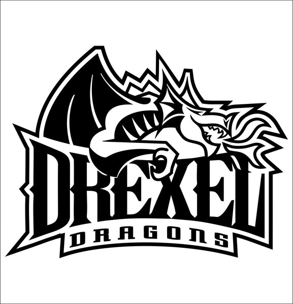 Drexel Dragons decal – North 49 Decals
