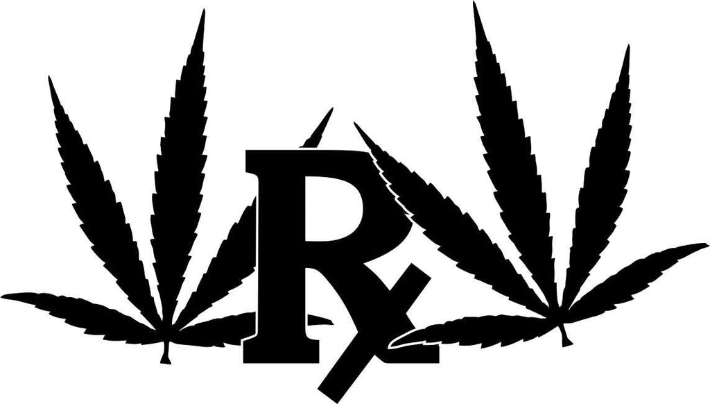 Download rx leaf marijuana decal - North 49 Decals