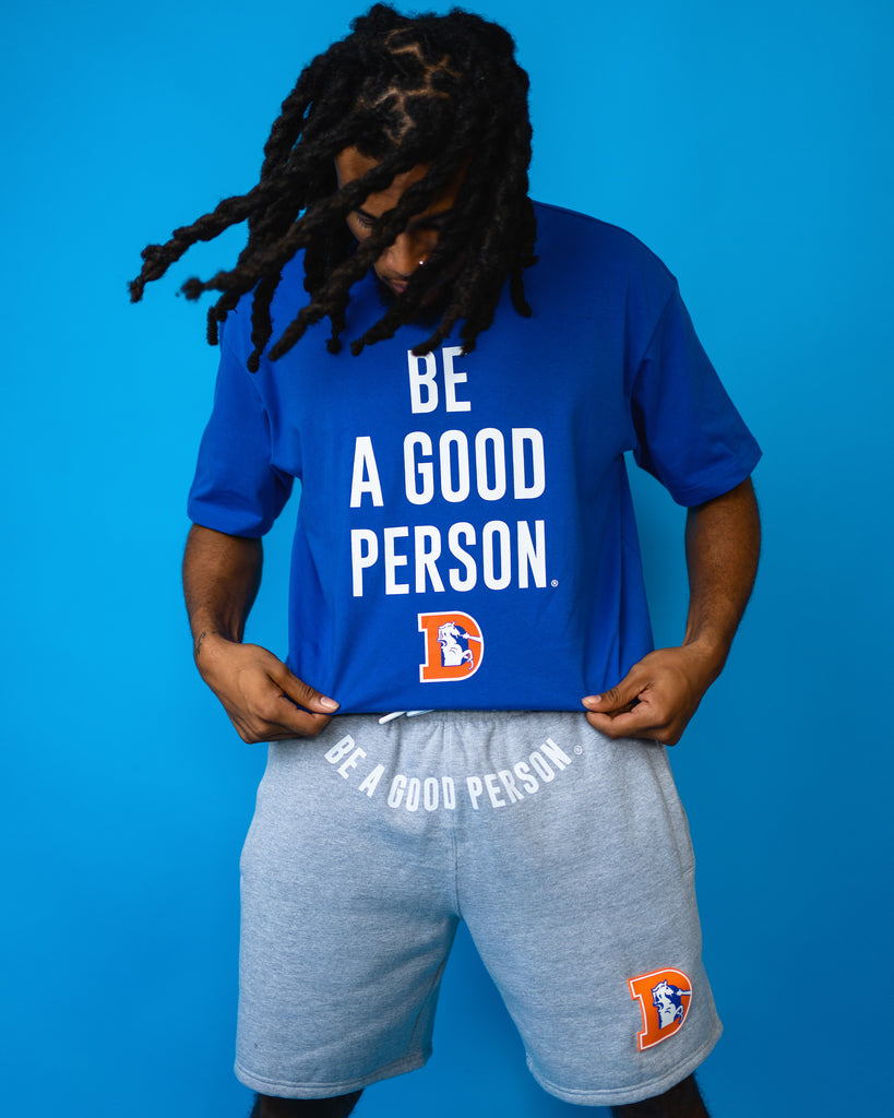 Broncos partner with local clothing brand BE A GOOD PERSON to