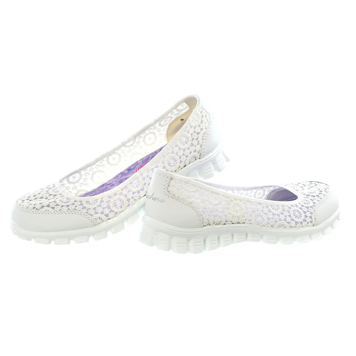 skechers slip on flats