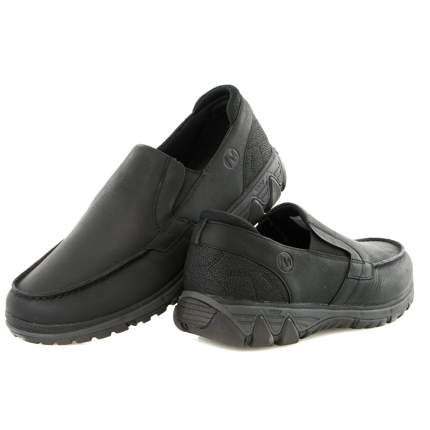 Merrell All Blazer Leather Slip-On Loafer Sneaker Shoe - Mens - Shoplifestyle
