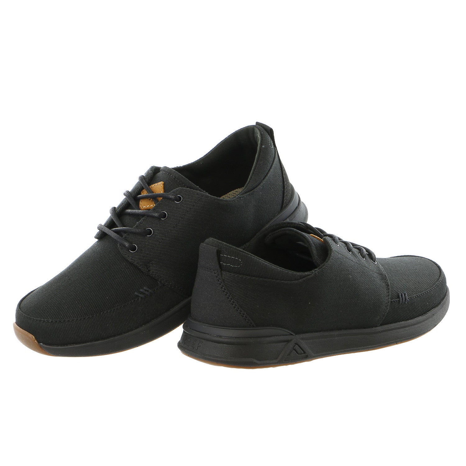 reef black sneakers