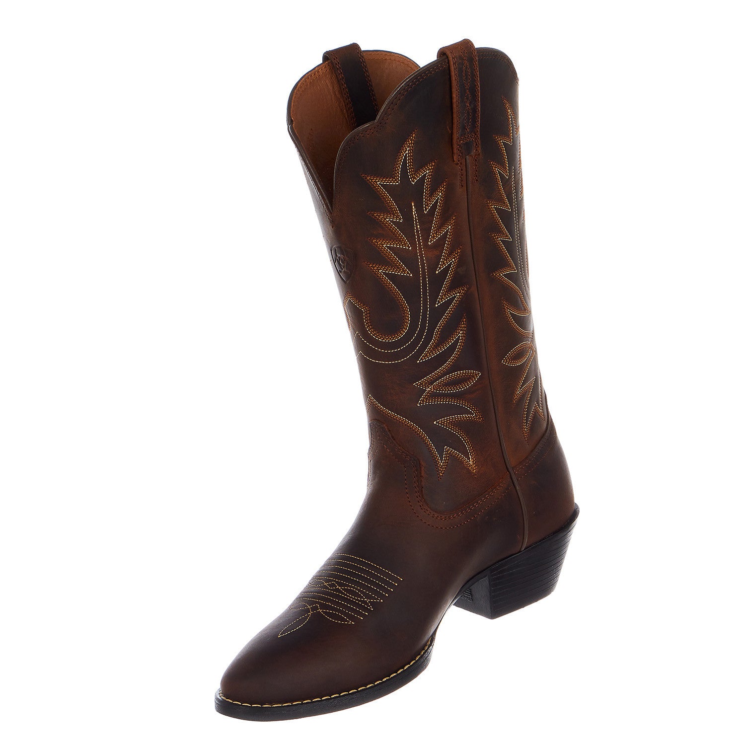 Ariat Heritage Western R Toe Western Cowboy Boot - Women's - Shoplifestyle