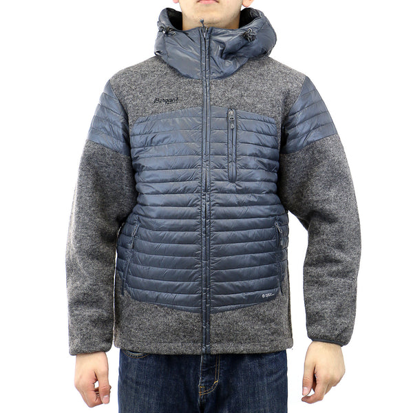 Bergans of Norway Osen Down / Wool Jacket - Navy - Mens - Shoplifestyle