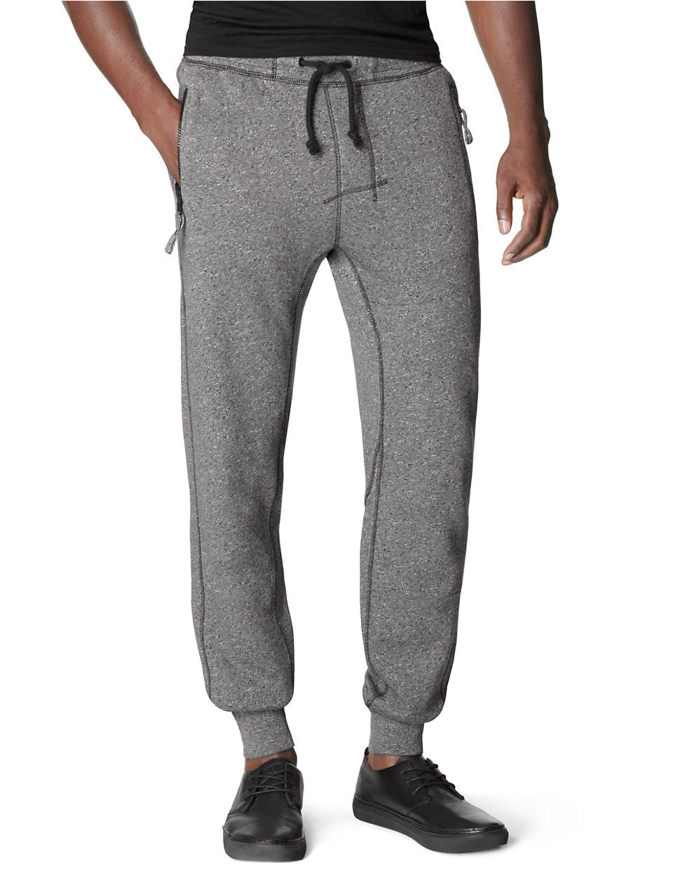 Calvin Klein Modern Fit Knit Logo Pants - Grey Heather - Mens -  Shoplifestyle