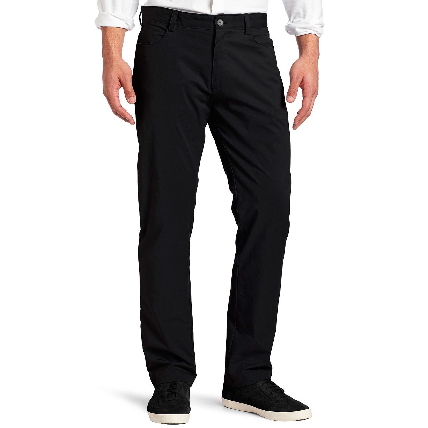 Calvin Klein Sportswear Men's 4-Pocket Sateen X-Fit Pant - Convoy - Me ...