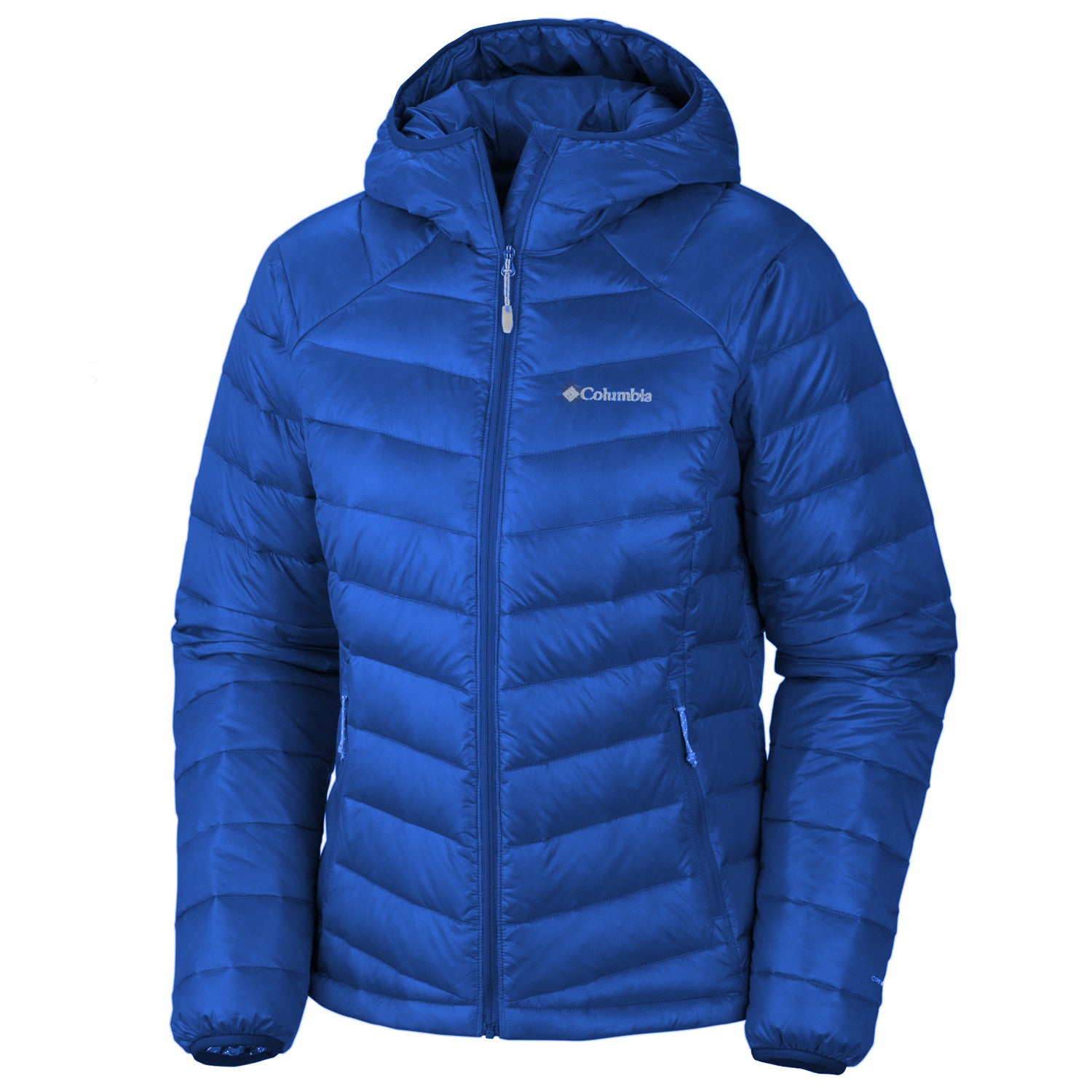 womens blue columbia jacket