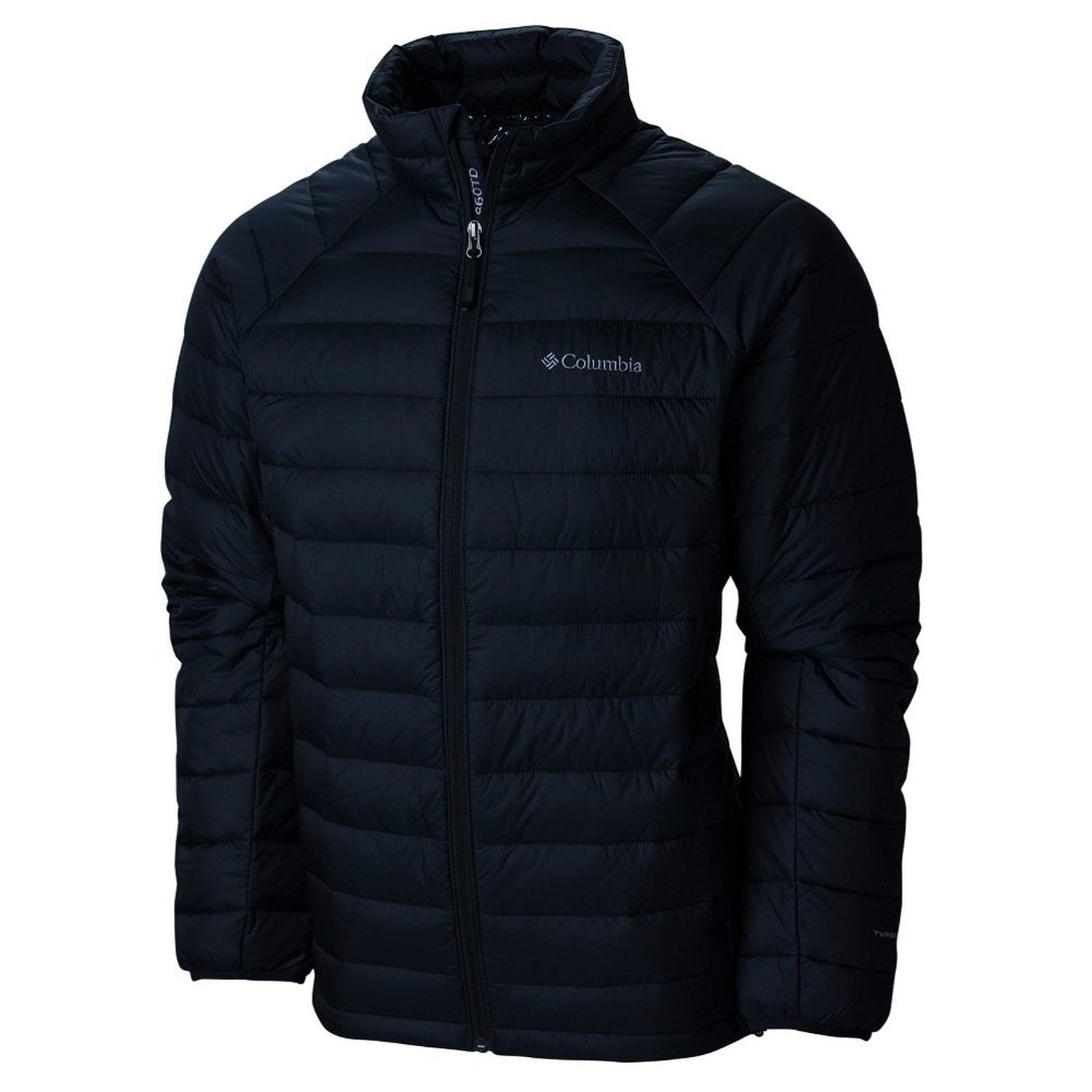 columbia men's platinum plus 860 turbodown hooded jacket