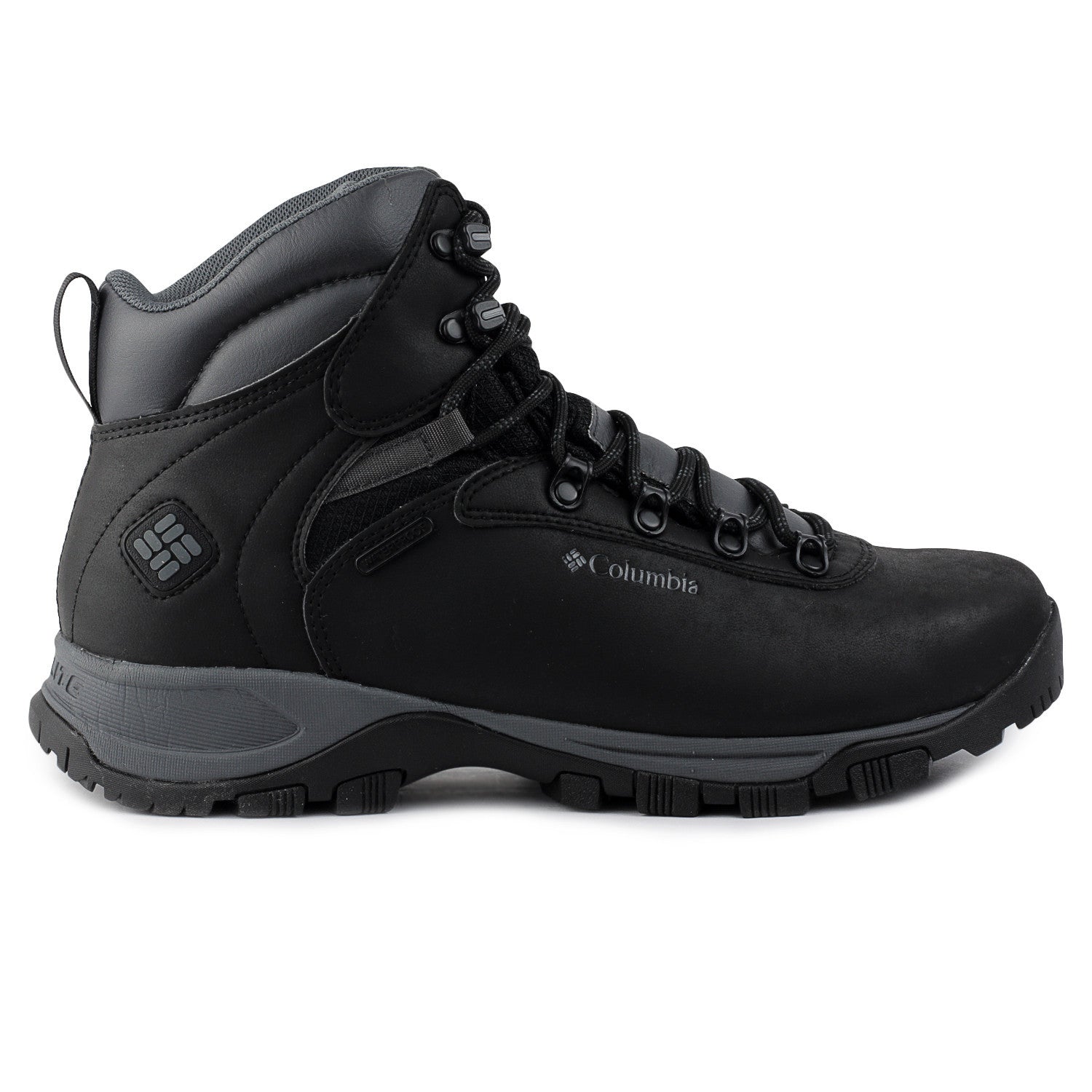 black waterproof hiking shoes