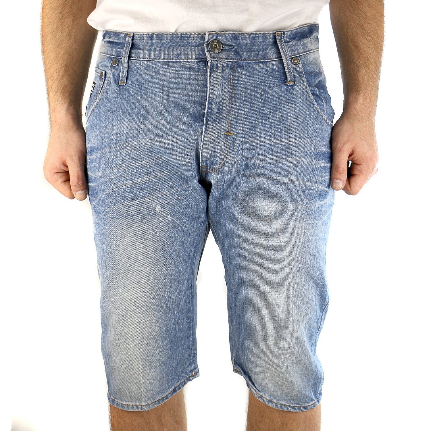 G-Star Arc 3D Loose Bermuda In Retton Denim 1/2 Short Pants - Shoplifestyle