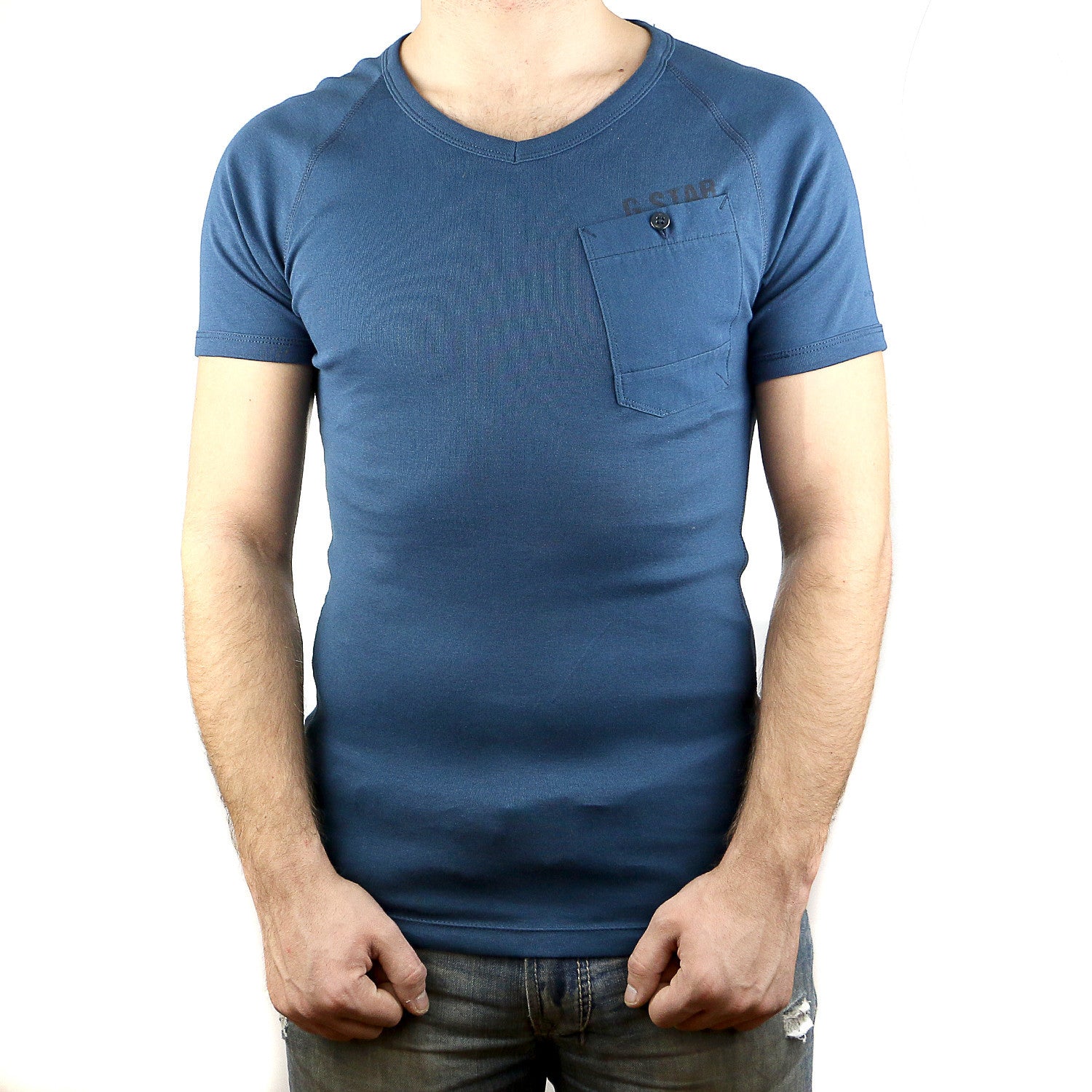 beginnen vaak Moderniseren G-Star Order Fashion Tee T-Shirt - Space Blue - Mens - Shoplifestyle