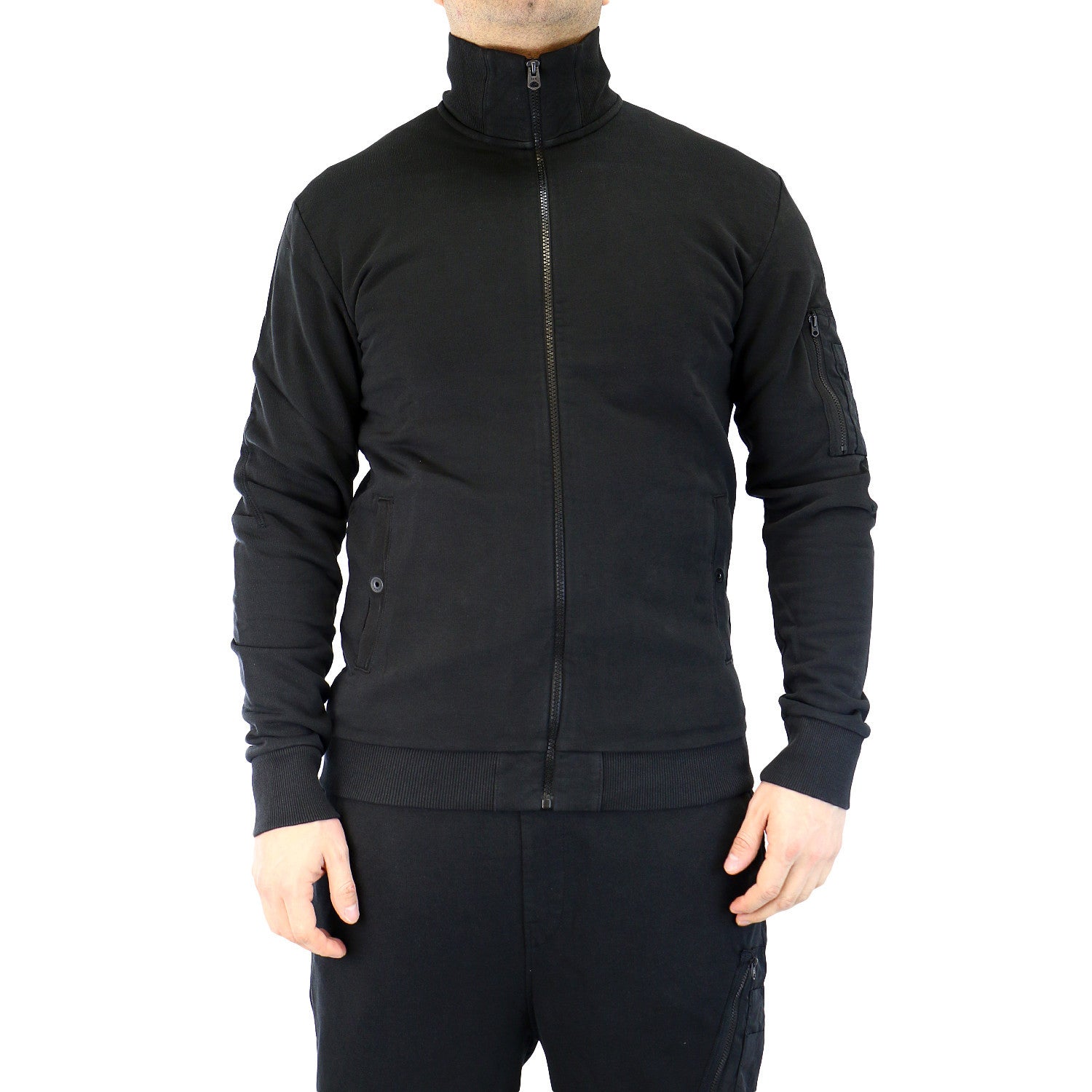 Bijlage Portiek Tranen G-Star Omes French Terry Athletic Vest Sweat Jacket - Black - Mens -  Shoplifestyle
