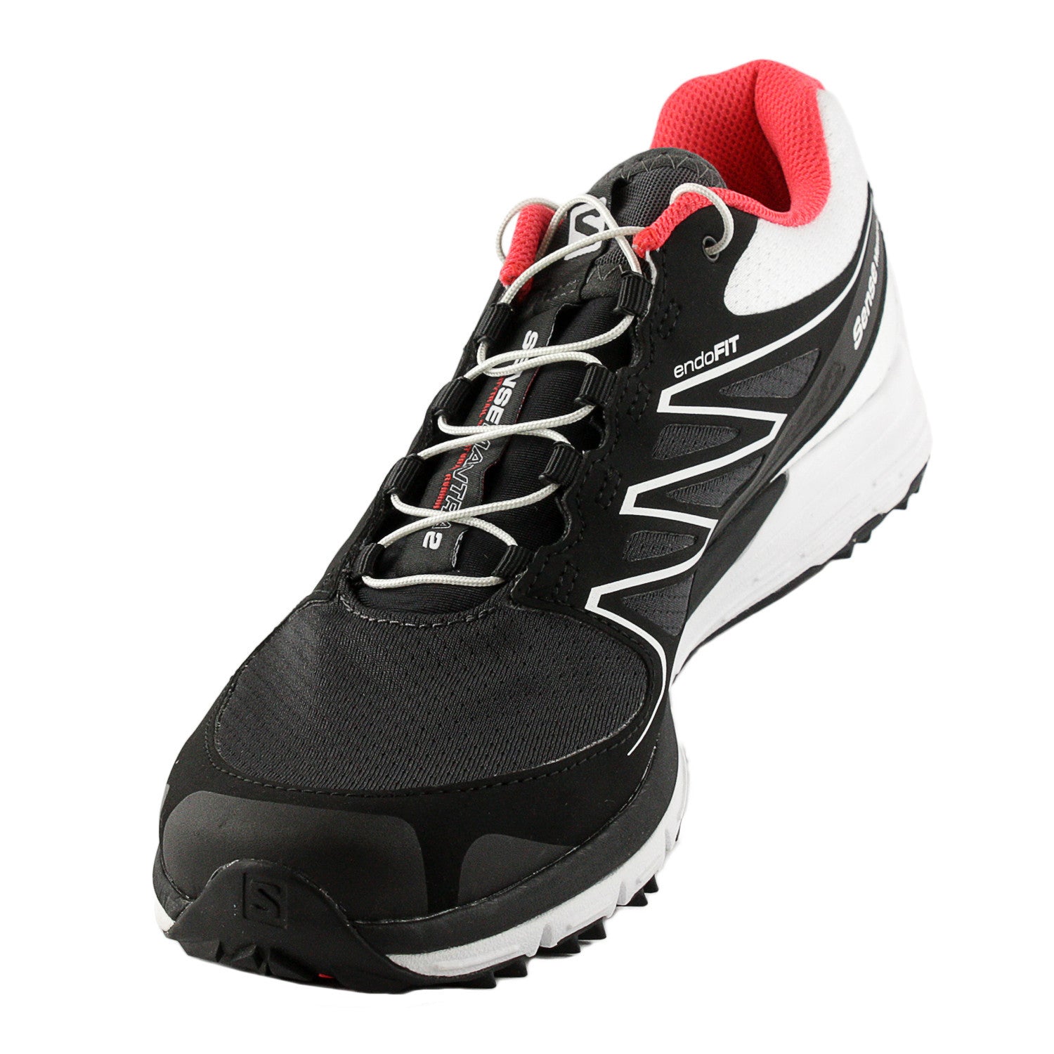 womens black salomon shoes