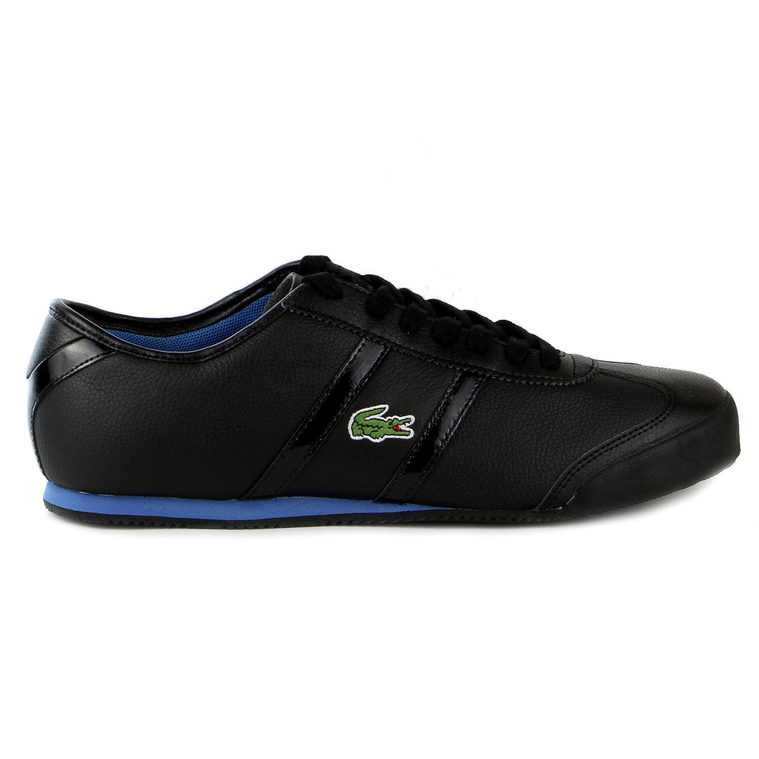 Lacoste Tourelle Fashion Sneaker Shoe - Black/Black - Mens - Shoplifestyle