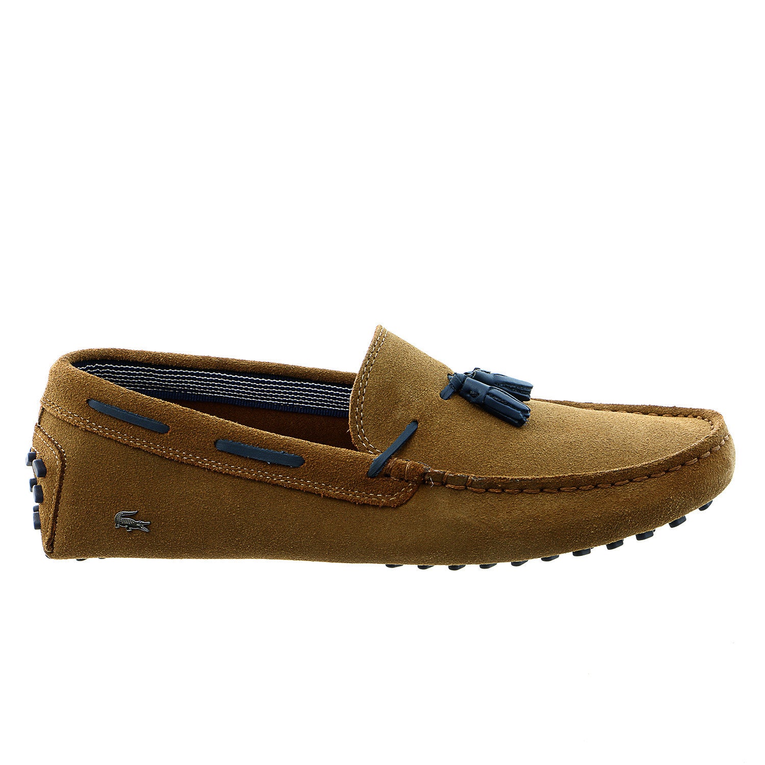 lacoste suede loafers