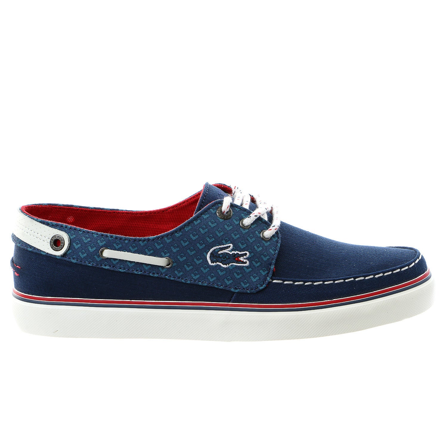 lacoste boat shoes brown
