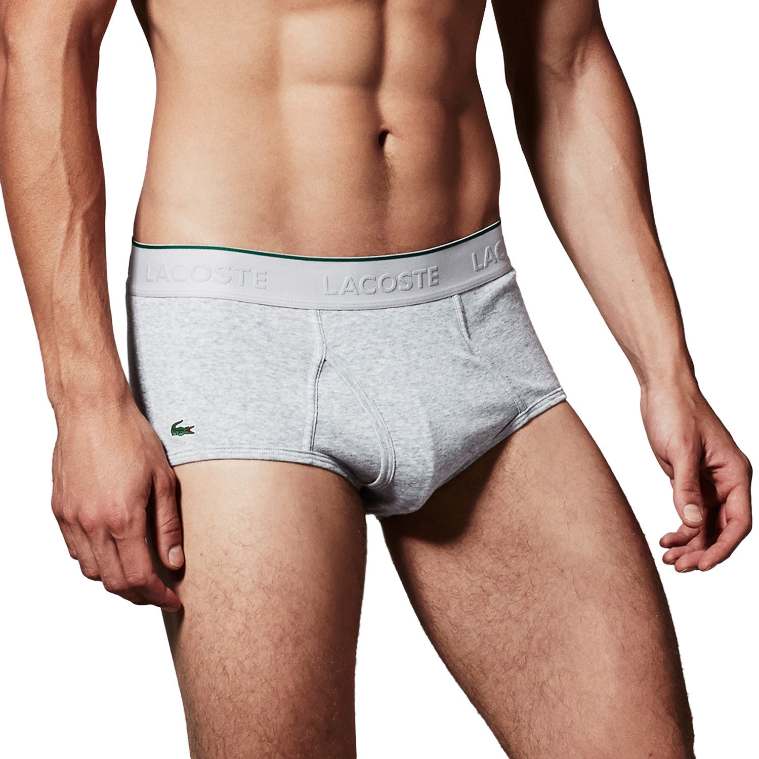 Lacoste PK Brief Underwear Grey - Shoplifestyle