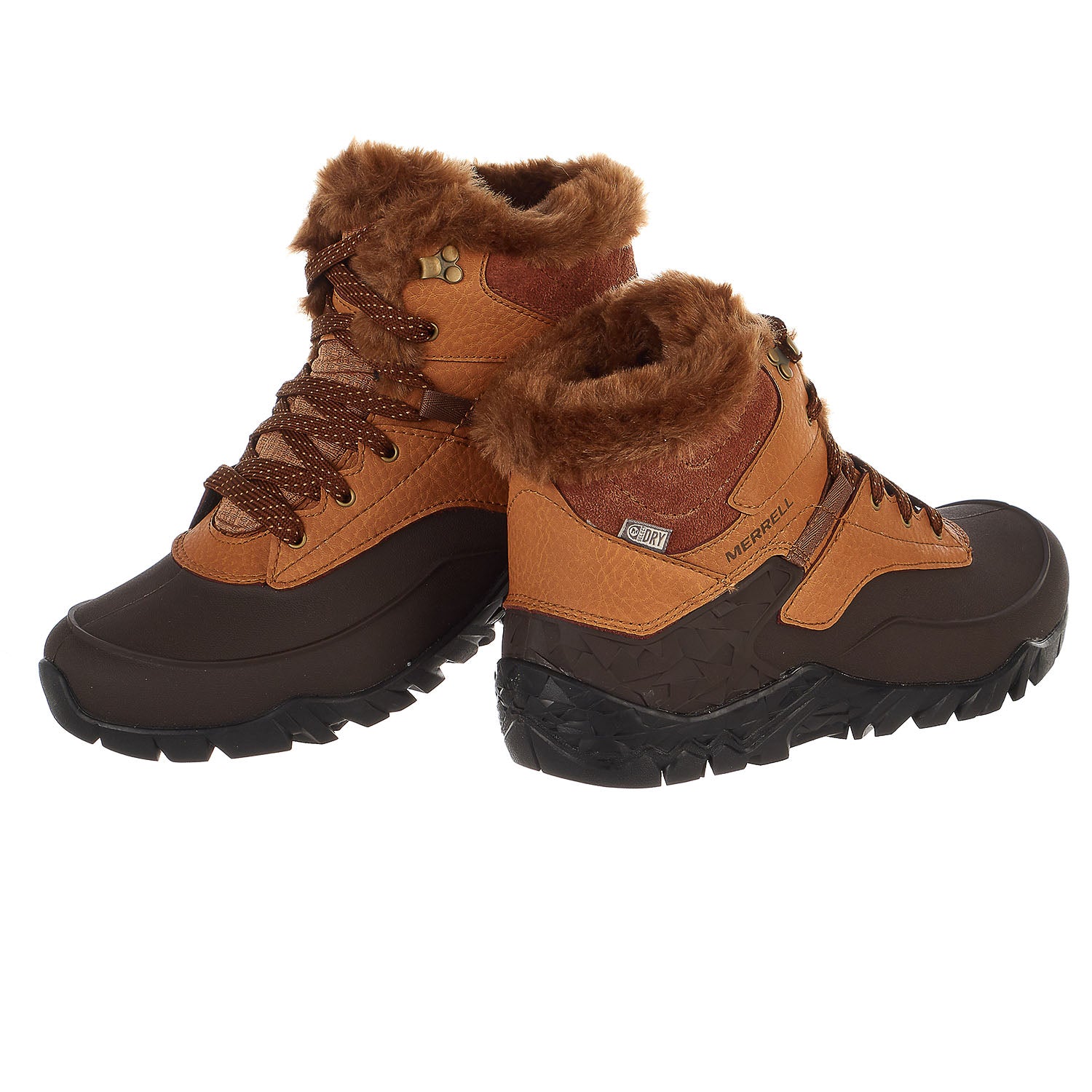 merrell women's aurora 6 ice plus waterproof snow boot