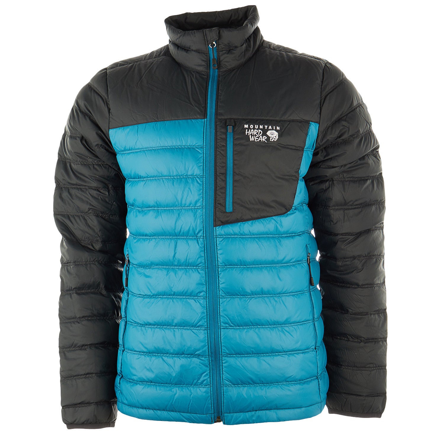 mountain hardwear dynotherm hooded down jacket