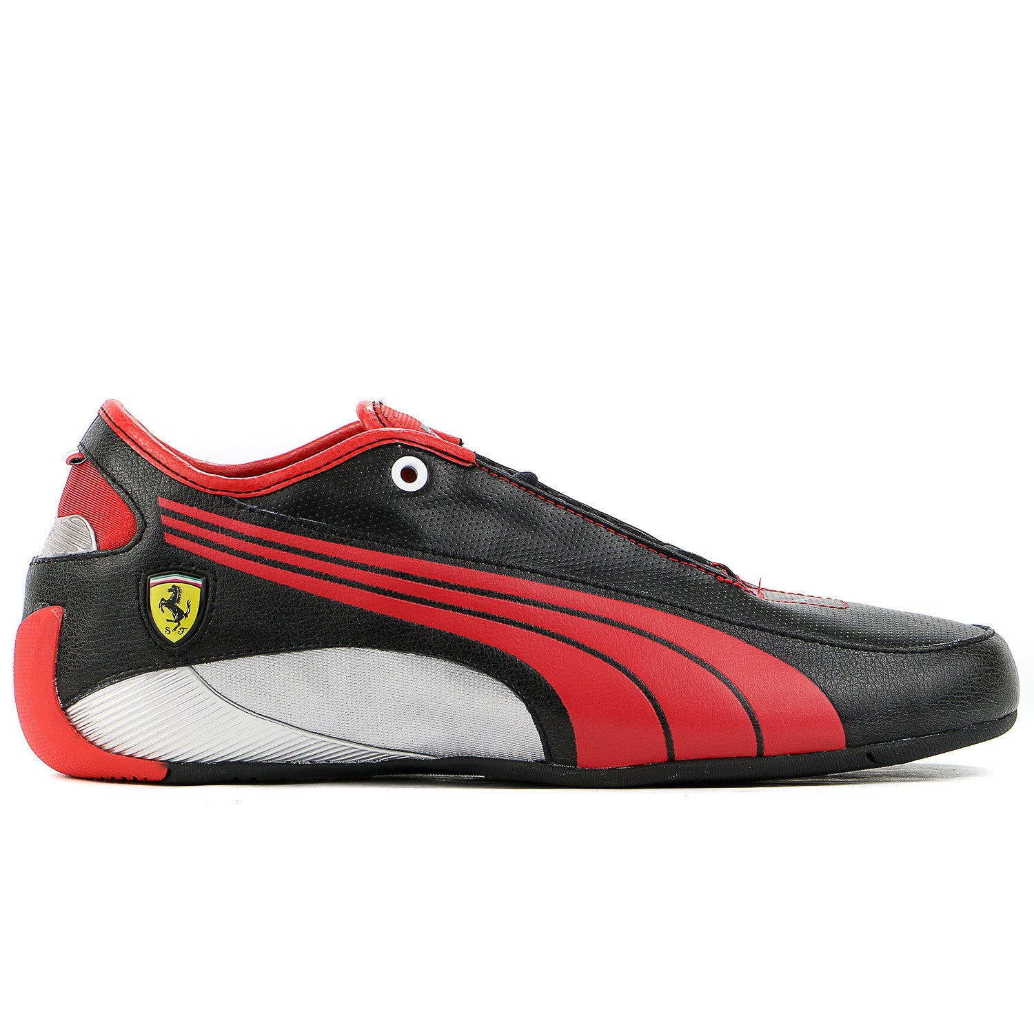Puma Alekto Low SF NM Fashion Sneaker Shoe - Black/Rosso Corsa - Mens ...