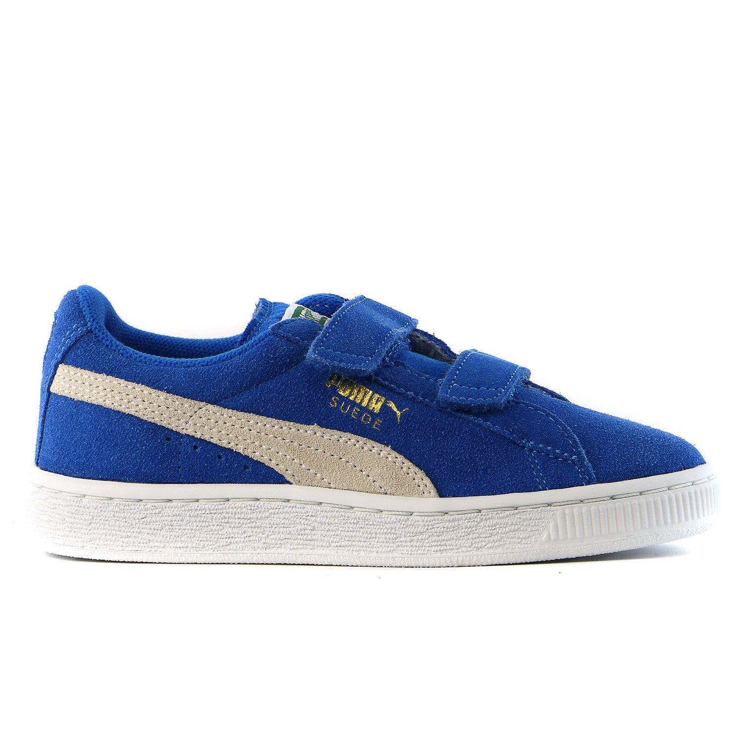 puma shoes for boys white and blue