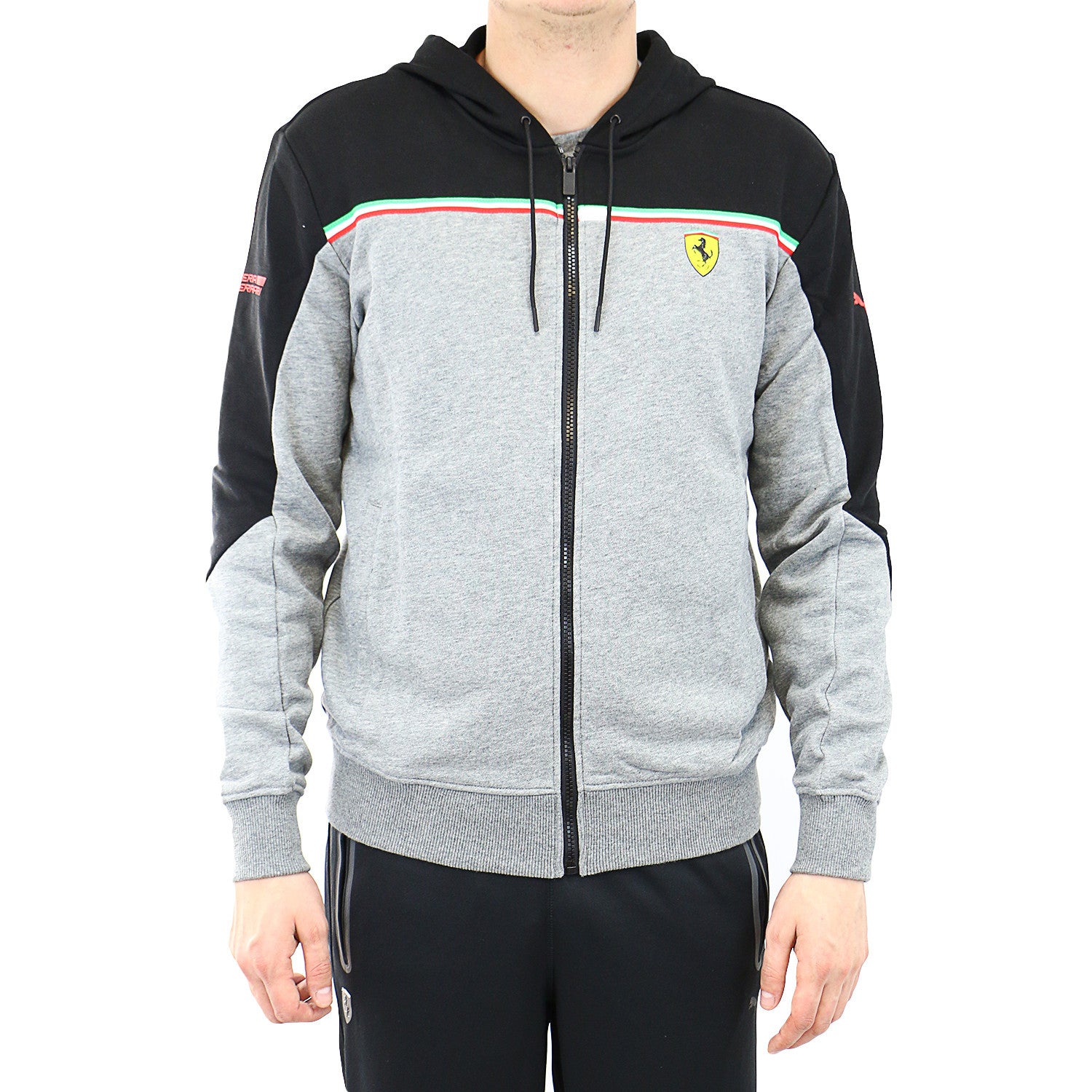 ferrari hooded sweat jacket