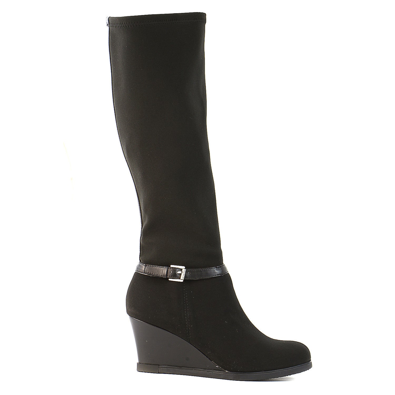 ralph lauren tall black boots