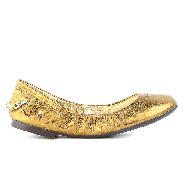 ralph lauren gold shoes