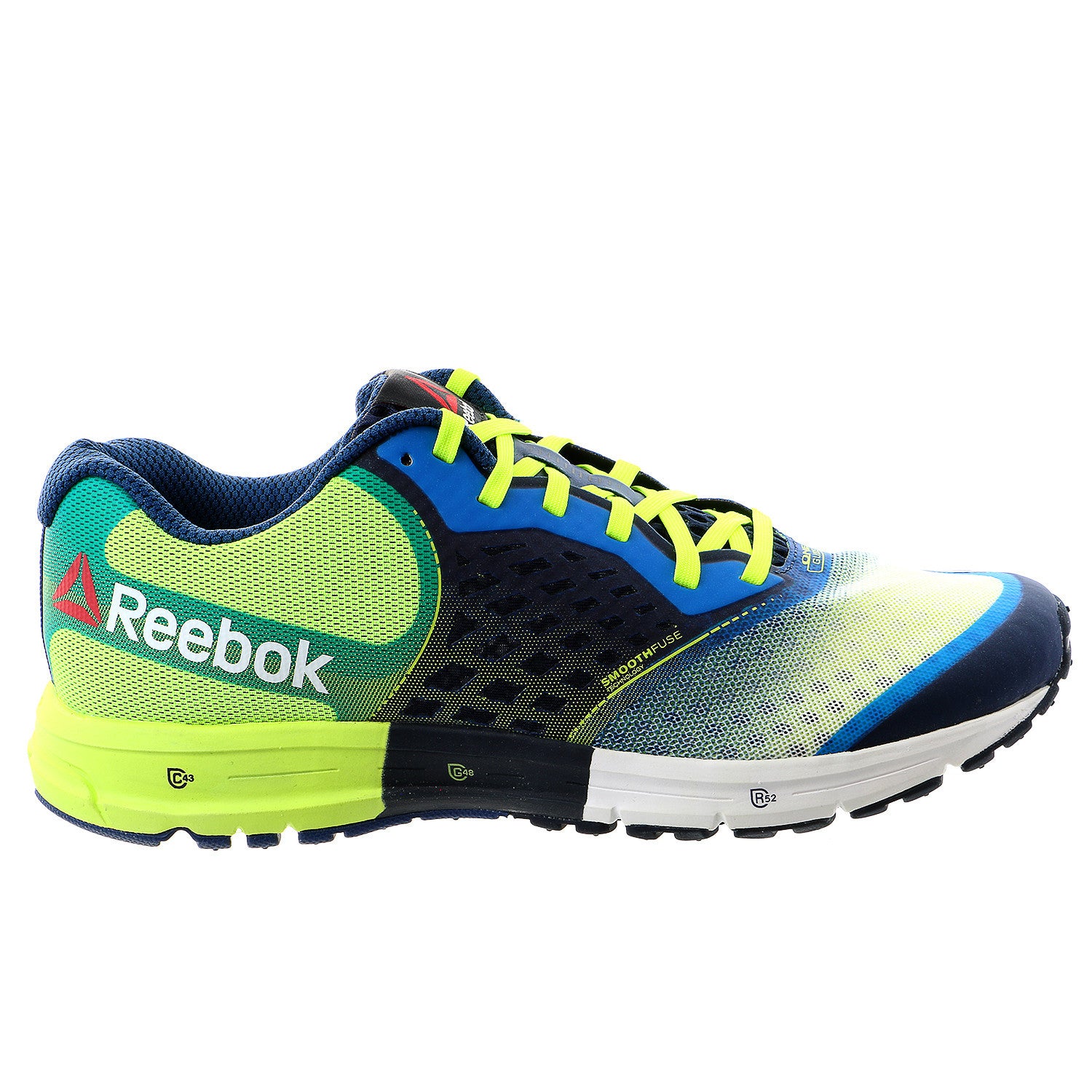 reebok one guide 2.0 blue running shoes