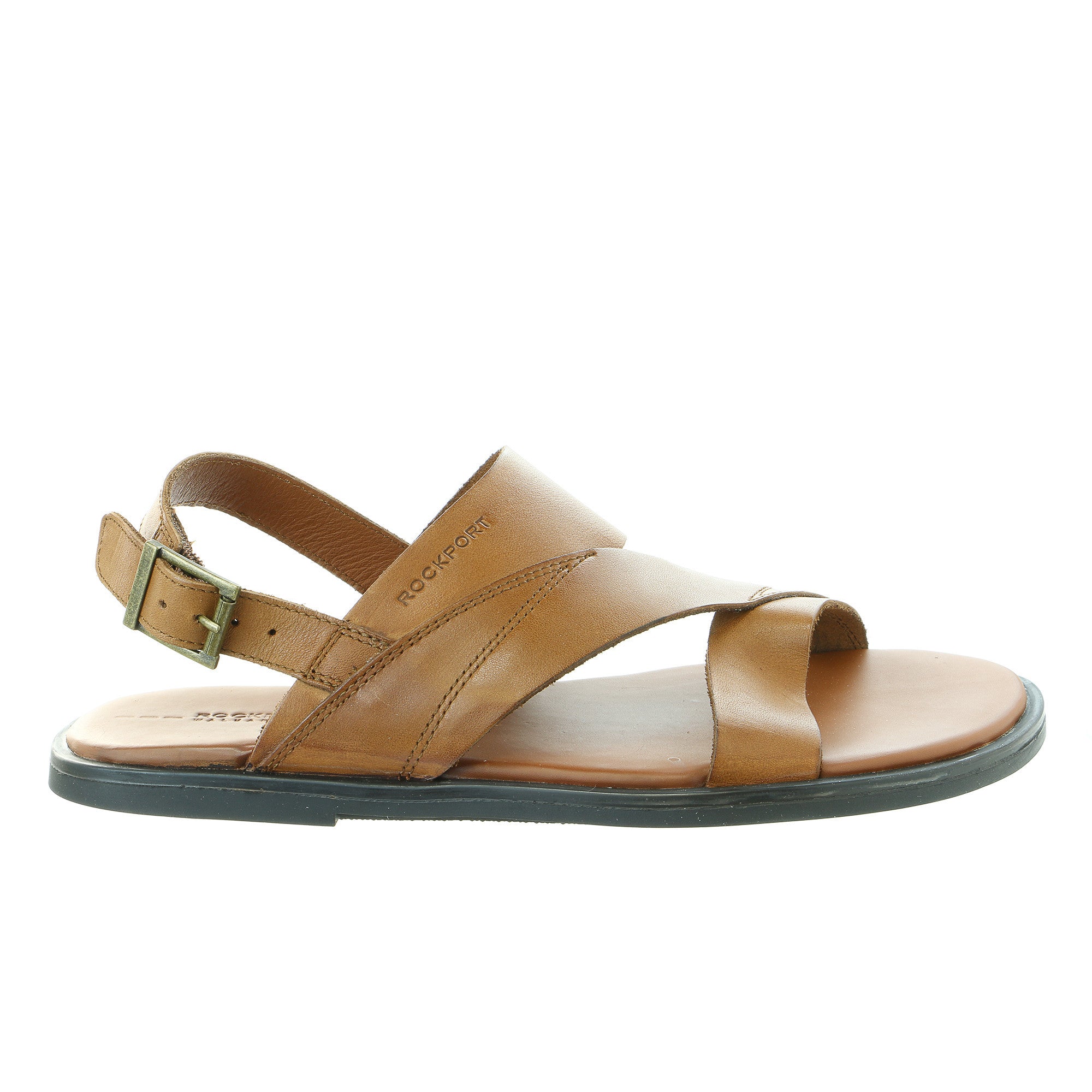 brown back strap sandal